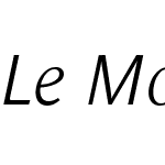 Le Monde Sans