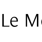 Le Monde Sans