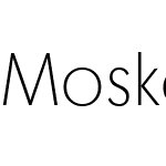 MoskauGrotesk-Thin