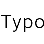 TypoPRO Amble