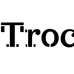 Trocchi Bold Stencil