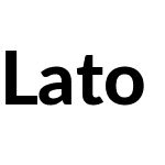 Lato Latin ExtBd