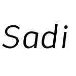 Sadi Sans