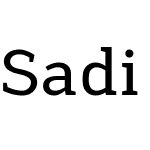 Sadi Slab