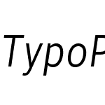 TypoPRO Amble