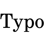 TypoPRO TeX Gyre Schola