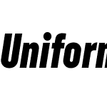 Uniform Pro Extra Condensed