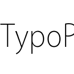 TypoPRO Vegur