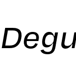 Degular Text