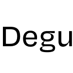 Degular Text