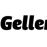 Geller Sans Compressed