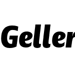 Geller Sans Compressed