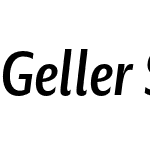 Geller Sans Compressed