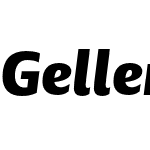 Geller Sans Condensed