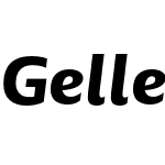 Geller Sans Narrow