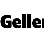 Geller Sans Condensed