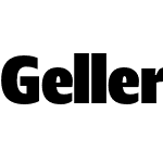 Geller Sans Compressed