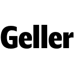 Geller Sans Compressed