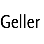 Geller Sans Condensed