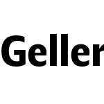 Geller Sans Condensed