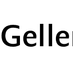 Geller Sans