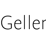 Geller Sans