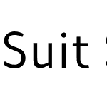 Suit Sans Pro