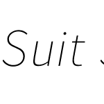 Suit Sans Pro