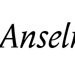 Anselm Serif