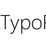 TypoPRO Webly Sleek