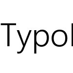 TypoPRO Webly Sleek