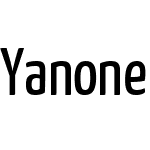 Yanone Kaffeesatz Regular