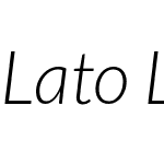 Lato Light