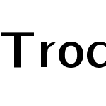 Trocchi Bold Stencil