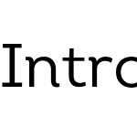 Intro