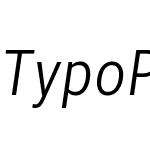 TypoPRO Amble