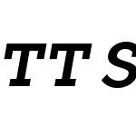 ☠TT Slabs Bold Italic