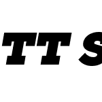 ☠TT Slabs Black Italic