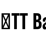 ☠TT Backwards Sans Bold