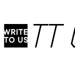 ☠TT Octosquares Condensed Thin Italic