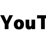 YouTube Sans Dark Black