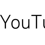 YouTube Sans Light