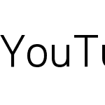 YouTube Sans Dark