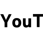 YouTube Sans Dark ExtraBold