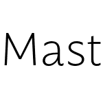 Mastro Sans