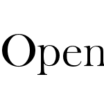 Open Baskerville 0.0.75