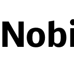 Nobile Bold