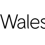 Wales Sans Headline