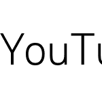 YouTube Sans Light