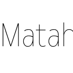 Matahari Condensed